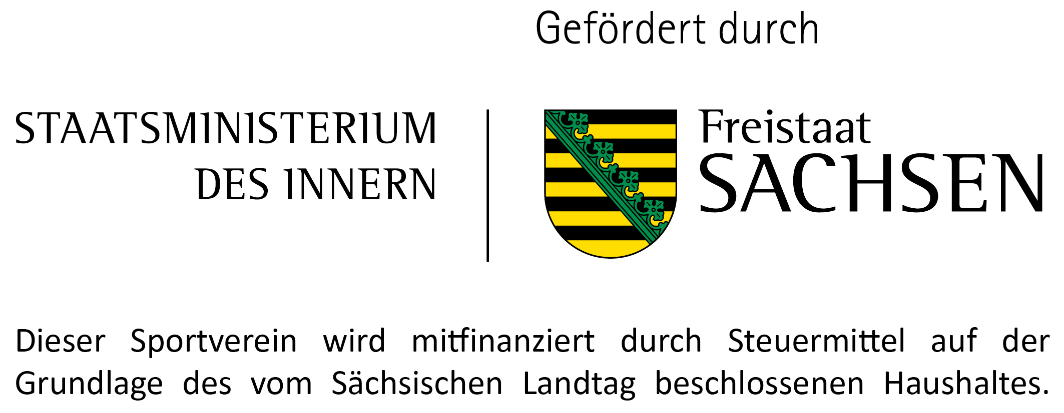 Logo zur Förderung durch den Freistaat Sachsen